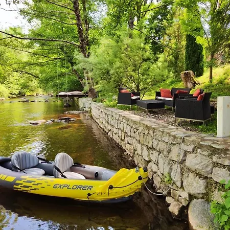 別荘 Luxury Riverfront With Pool&sports